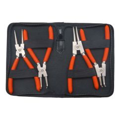 9" Circlip Pliers Set 4pc Dipped Handles
