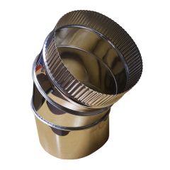 Flue Bend 45 Degree x 200mm