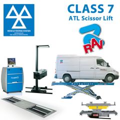 MOT7 Automatic Test Lane c/w Scissor