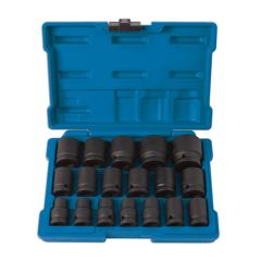 18 Piece Impact Socket Set 1/2" Drive