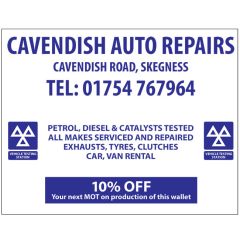 A5 MOT Wallets (QTY 500) 1 Colour