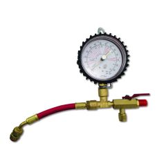 Nitrogen Test Gauge with Ball Valve