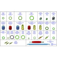 Aircon Service Kit O Rings, Valve Cores