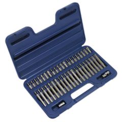 Sealey Torx Hexagon Spline Bit Set 42pc