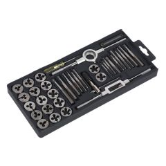 Tap & Die Set 40pc Split Dies Metric