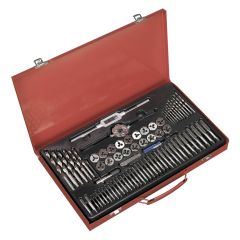 Tap & Die Set Split Dies 76pc Metric