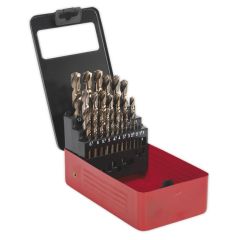Cobalt HSS Drill Bit Set 25pc