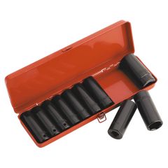 1/2" Impact Socket Set 11pc Deep