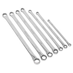 Double End Long Ring Spanner Set 7pc