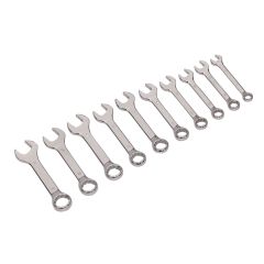 Combination Spanner Set 10pc Stubby