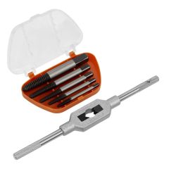 Screw Extractor Set with Wrench 6pc