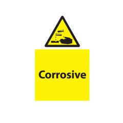 Corrosive - 200x300mm Plastc