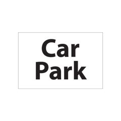 Car Park Sign - 300x200 S/A Vinyl