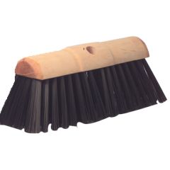 Round Top Broom Head (Stiff) 12 inch