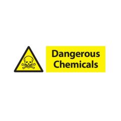 Dangerous Chemicals - 300x100 Plastic