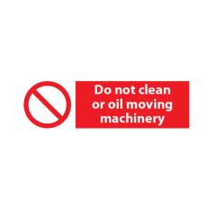 Do Not Clean Machine - 600x200mm Vinyl