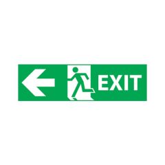 Exit Sign - 300x100 1mm Plastic