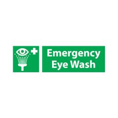 Emergency Eye Wash - 600x200 1mm Plastic