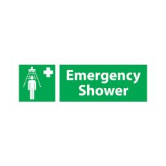 Emergency Shower - 300x100 1mm Plastic