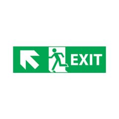 Exit Sign - 300x100 S/A Vinyl