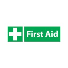 First Aid Sign - 600x200 S/A Vinyl