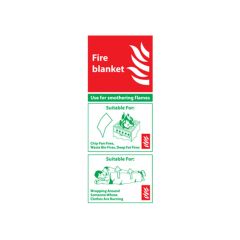 Fire Equipment Sign - 80x200 S/A Vinyl