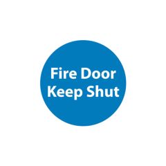 Fire Door Sign - 150x150 1mm Plastic