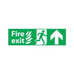 Fire Exit Sign - 600x200 S/A Vinyl