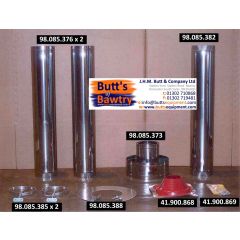 7" Flue Kit for Cabinet Heaters