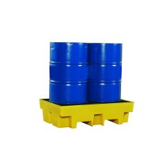 2 Drum Poly Bund Pallet