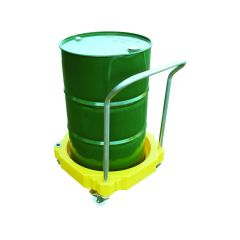 4 Wheel Bunded Drum Trolley (handle)
