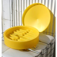 IBC Funnel with integral debris strainer