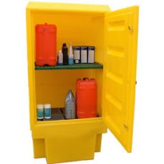 Bunded Storage Cabinet c/w Shelf 250 Ltr