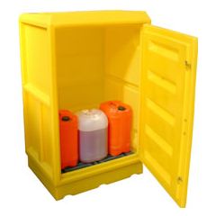 Bunded Storage Cabinet c/w Shelf 100 Ltr