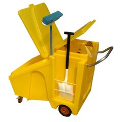Poly Cleaning Cart