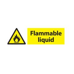 Flammable Liquid - 600x200 S/A Vinyl