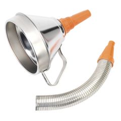 Funnel Metal c/w Flexi Spout 160mm
