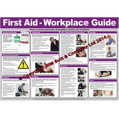 First Aid Workplace Poster 840 x 590mm
