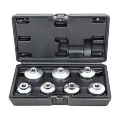 7 Pcs Oil Filter Socket Set 3/8"
