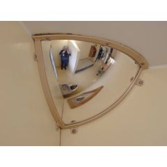 Quarter Face Institutional Mirror 300mm