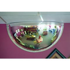 Hemisphere Convex Half-Face Mirror 600mm