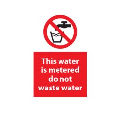 Metered Water - 200x300mm Vinyl