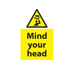Mind Your Head - 400x600mm Vinyl