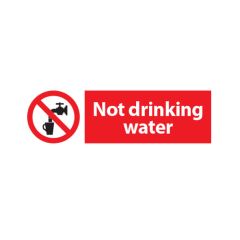 Not Drinking Water - 600x200mm S/A Vinyl