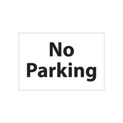 No Parking - 300x200 S/A Vinyl