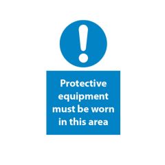 Protective Equipment - 200x300mm Plastic