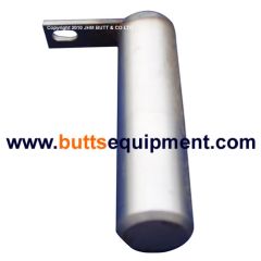 Pulley Pin Small Bore 1 1/8" 74mm Long