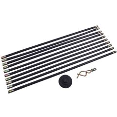 12pc Drain Rod Set