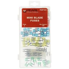 Assorted Box Mini Blade Fuses (100)