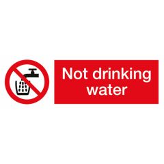 Not Drinking Water 300x100mm Vinyl